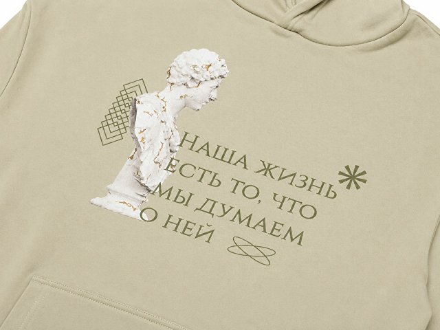 Толстовка с капюшоном оверсайз «Berlin» унисекс