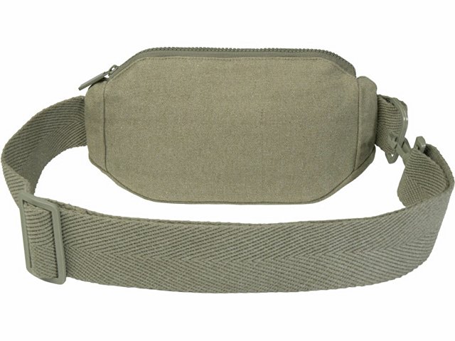 Сумка через плечо «Кресент» из переработанного хлопка 500 г/м2