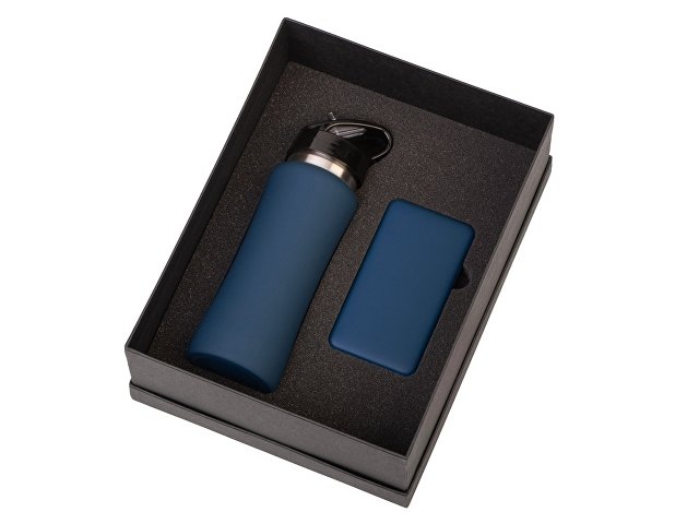 Подарочный набор «COLOR IT» с бутылкой для воды и повербанком, 5000 mAh