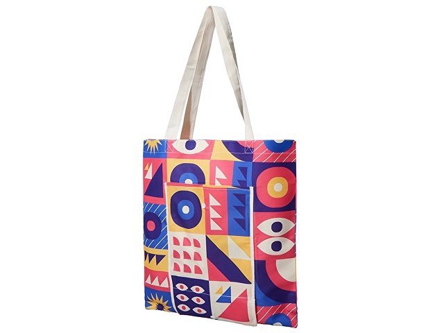 Складная сумка для шопинга с возможностью полноцветной печати