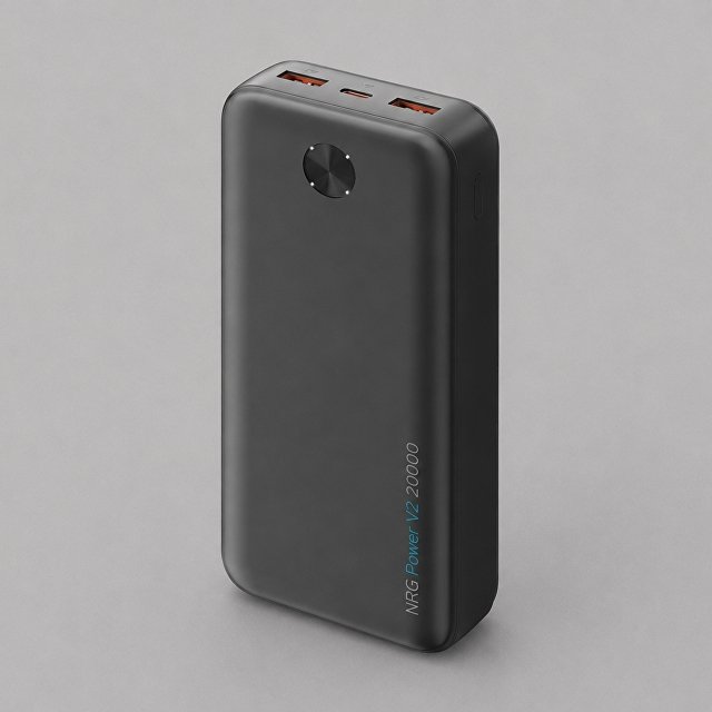 Внешний АКБ NRG Power V2 20000 мА-ч, 2A, 2xUSB