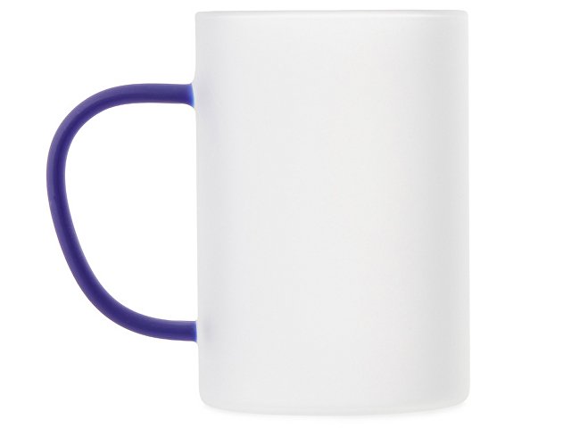 Стеклянная матовая кружка для сублимации «Акцент»