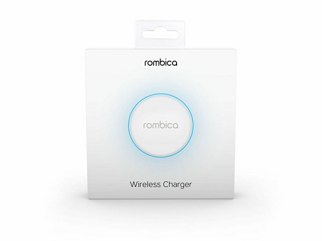 Беспроводное зарядное устройство «NEO Core Quick» c быстрой зарядкой с логотипом Rombica