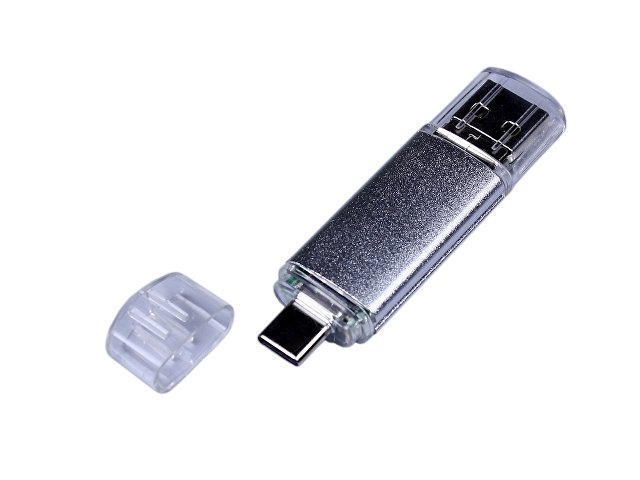 USB 3.0/micro USB/Type-C- флешка на 32 Гб