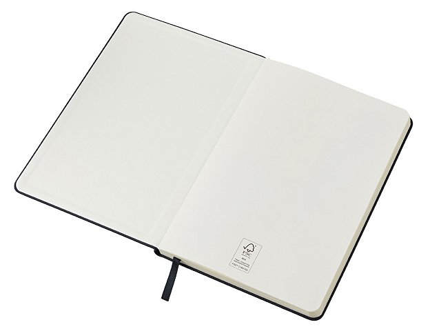 Бизнес-блокнот А5 «С3» soft-touch с магнитным держателем для ручки