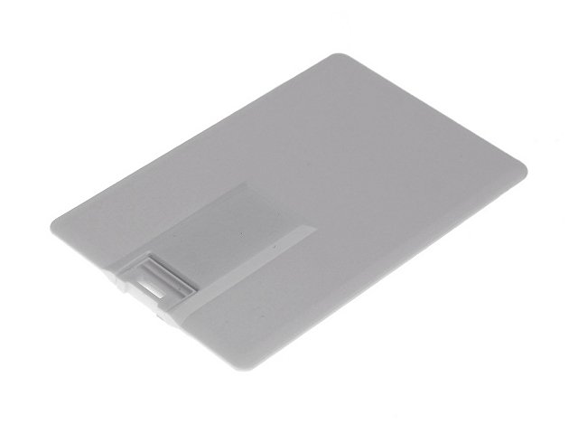 USB 3.0- флешка на 128 Гб в виде визитки, с раскладным чипом