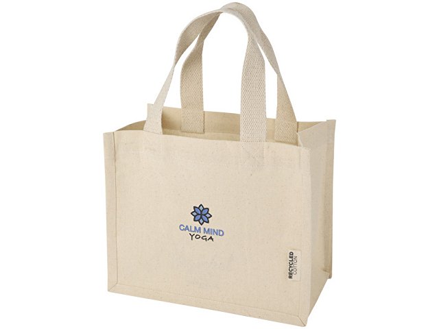 Эко-сумка «Odessa» из переработанного хлопка, 220 г/м2