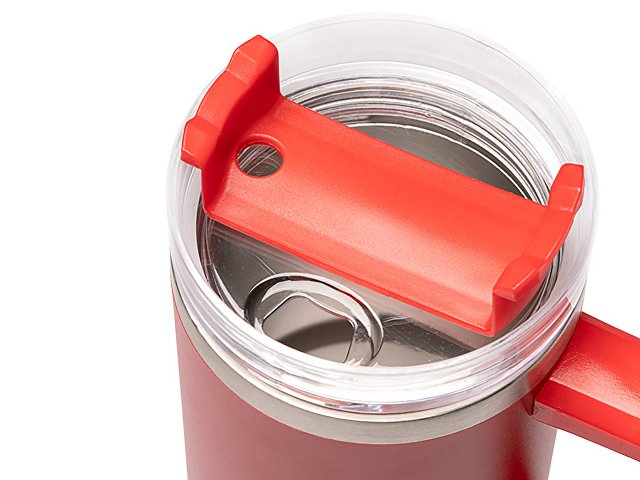 Термокружка «Крэнстон» с трубочкой и поворотной крышкой, 850 мл