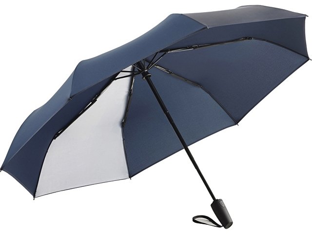 Зонт складной «ColorReflex» со светоотражающими клиньями, полуавтомат