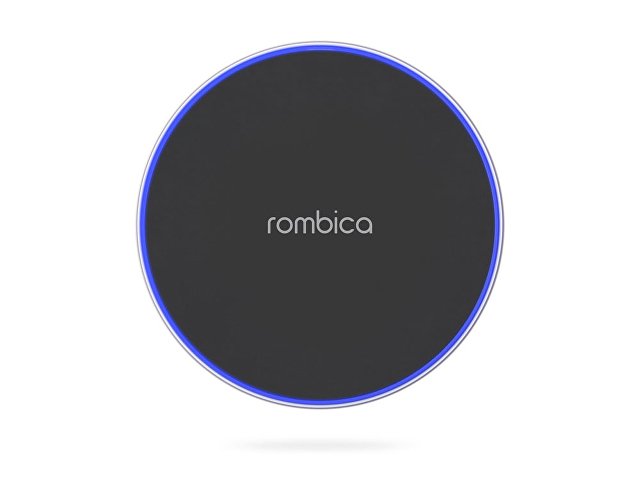 Беспроводное зарядное устройство «NEO Core Quick» c быстрой зарядкой с логотипом Rombica
