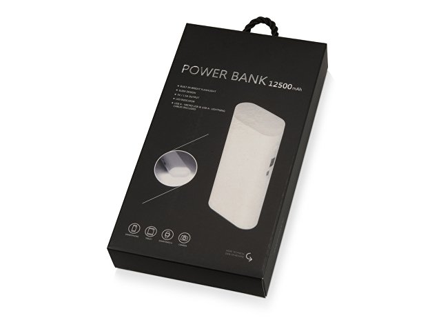 Внешний аккумулятор «Lantern», 12500 mAh