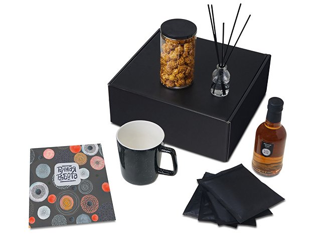 Подарочный набор «Re:y. Treat» с кружкой, сиропом и попкорном
