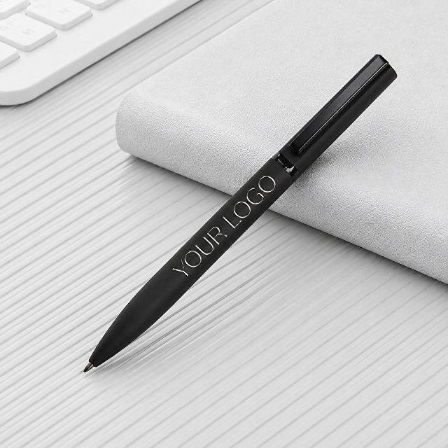 Ручка шариковая металлическая «Siegfried Silver» soft-touch с зеркальным слоем