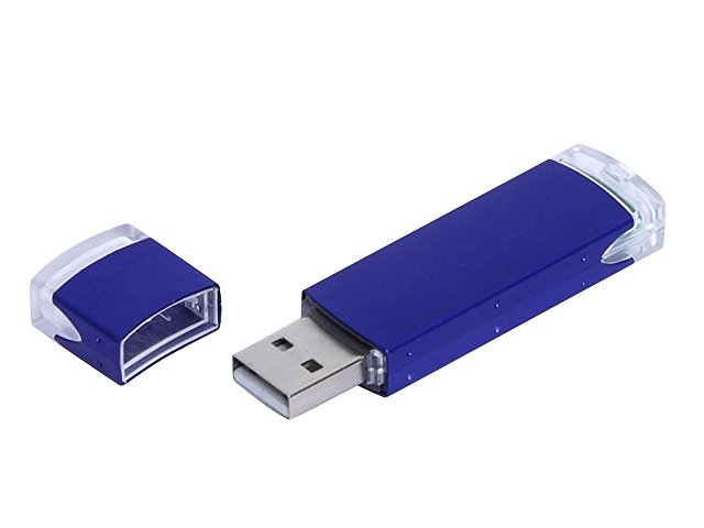 USB 2.0- флешка промо на 32 Гб прямоугольной классической формы