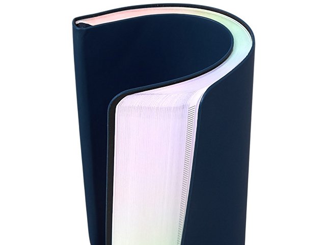 Блокнот А5 в гибкой обложке «Fellini» с голографическим срезом