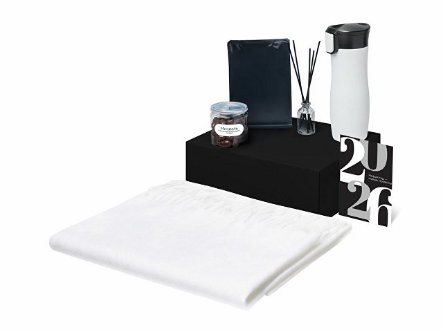 Подарочный набор «Re:Harmony» с палантином и термокружкой