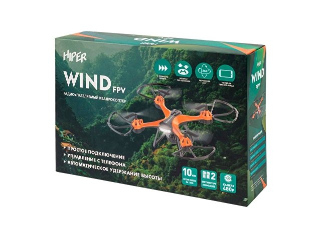 Радиоуправляемый квадрокоптер «WIND FPV»