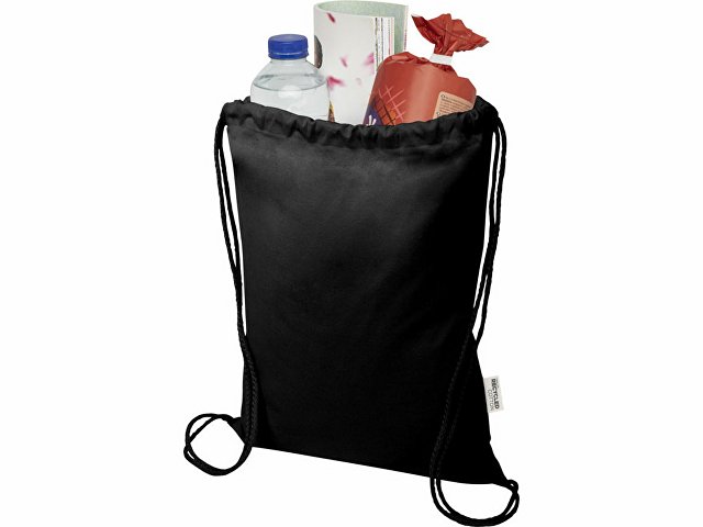 Рюкзак-мешок «Орегон Блэнд» из переработанного хлопка 140 г/м2