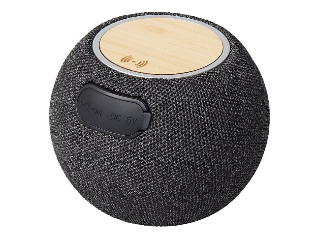 Портативная колонка с беспроводной зарядкой «Ареа», 5 Вт