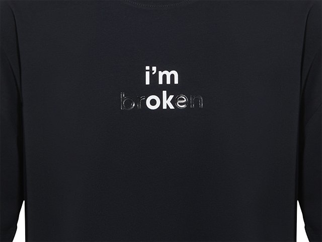 Футболка оверсайз «Vienna» унисекс с нанесением Трафарет Скульптура 2 цвета, размер S