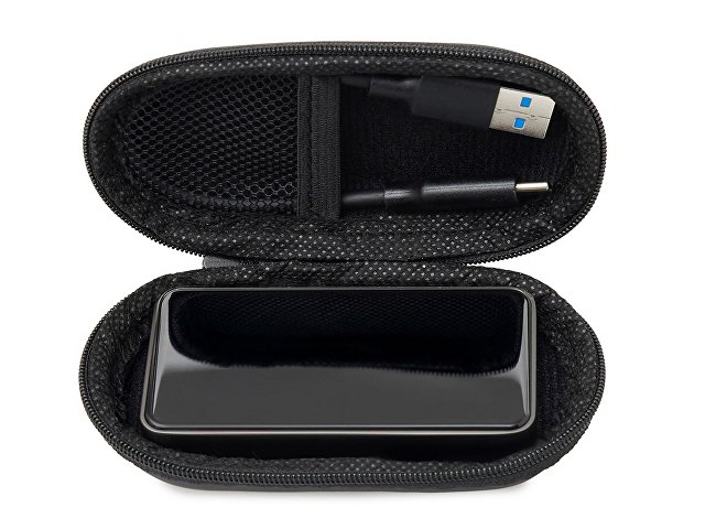 Внешний SSD диск с подсветкой гравировки  «Слэш», 256 ГБ