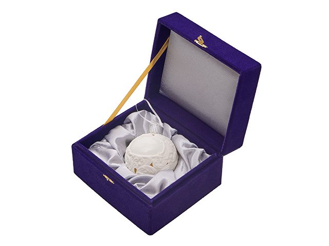 Шар новогодний с подсветкой и зоной для персонализации