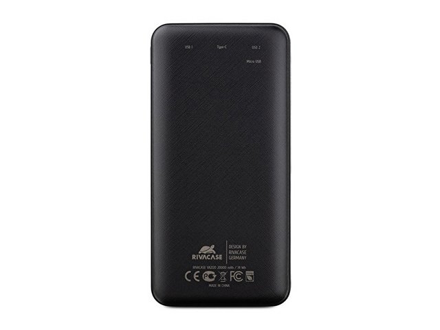 Внешний аккумулятор VA2120, 20000 mAh