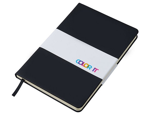 Бизнес-блокнот А5 «С3» soft-touch с магнитным держателем для ручки