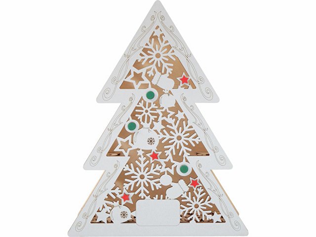 Шкатулка из фанеры в виде елки «Firytale»