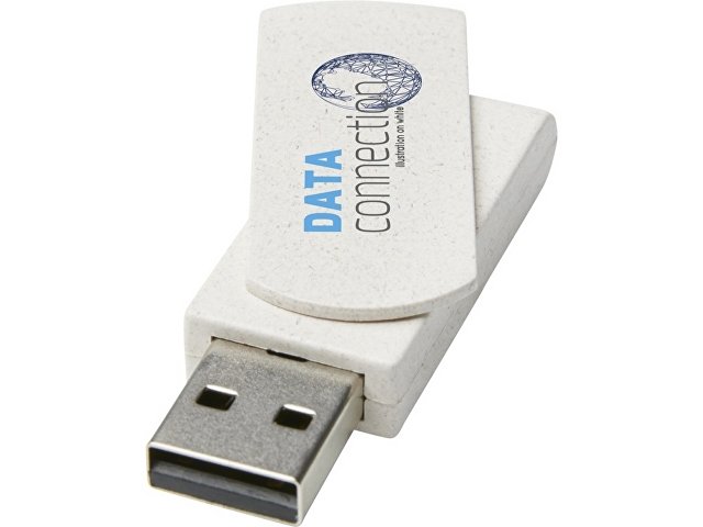 USB 2.0-флешка на 4ГБ «Rotate» из пшеничной соломы