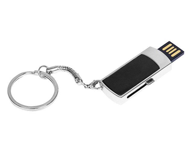 USB 2.0- флешка на 8 Гб с выдвижным механизмом и мини чипом