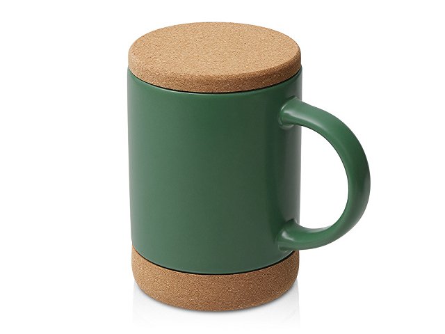 Кружка с пробковым дном и крышкой «Корк & Бон»