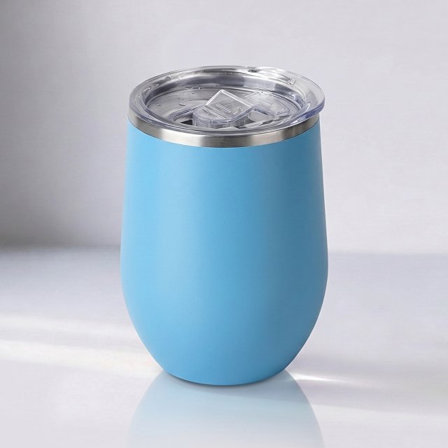 Вакуумная термокружка «Sense Gum», непротекаемая крышка, soft-touch