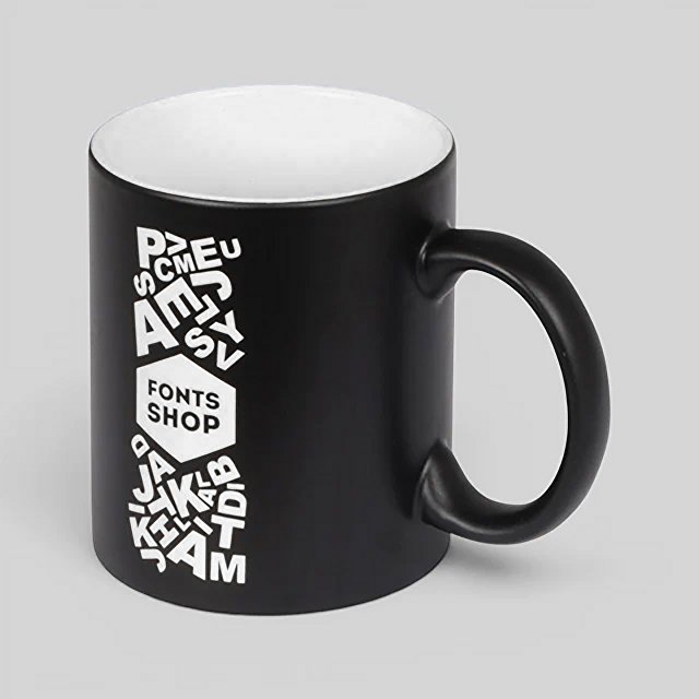 Кружка с покрытием для гравировки «Subcolor BLK»