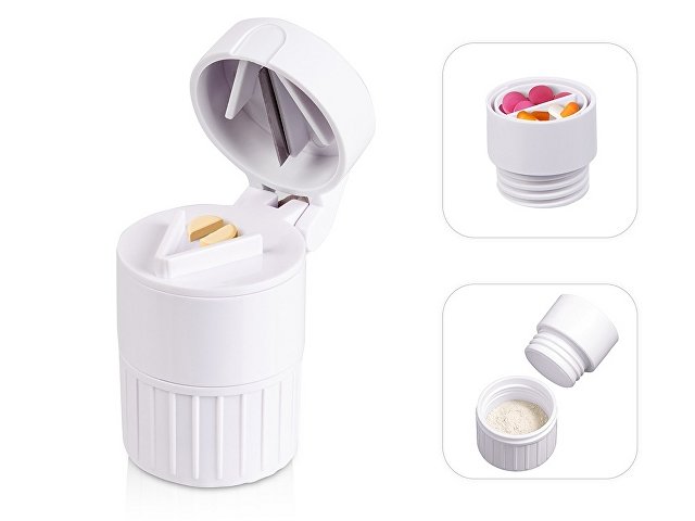 Таблетница с измельчителем «Avicenna»