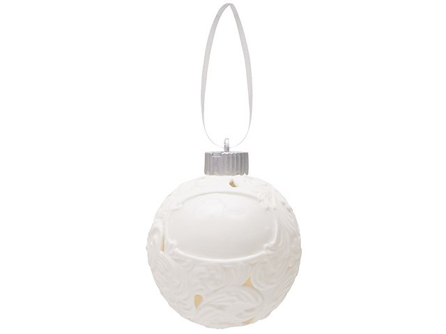 Шар новогодний с подсветкой и зоной для персонализации