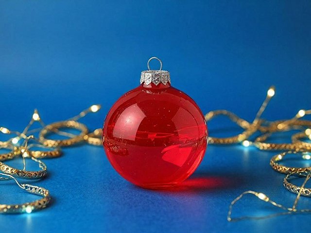  Стеклянный елочный шар «Frozi»