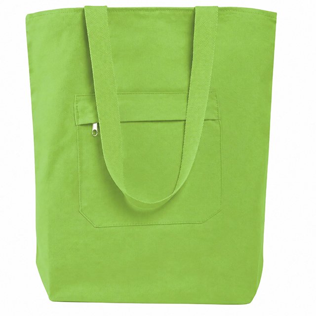 Сумка на молнии «Zipper» из хлопка 280 г/м2