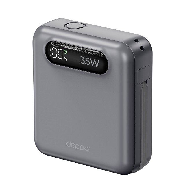 Внешний АКБ NRG Turbo Cable 10000 mAh, 35Вт
