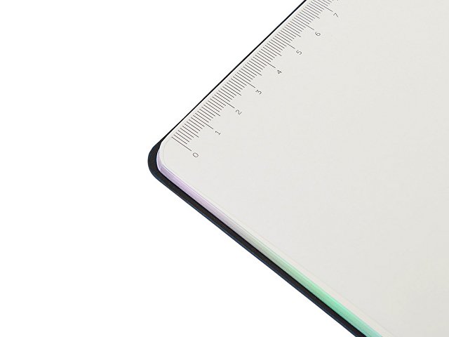 Блокнот А5 в гибкой обложке «Fellini» с голографическим срезом