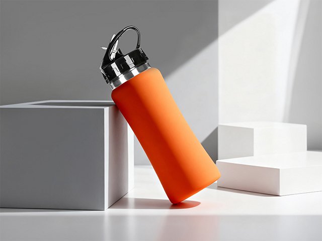 Бутылка для воды «Bottle C1», soft touch, 600 мл