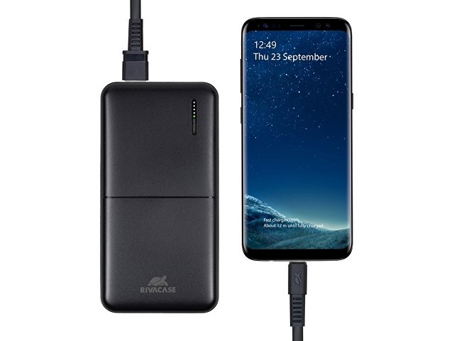 Внешний аккумулятор с быстрой зарядкой QC/PD VA2532, 10000 mAh