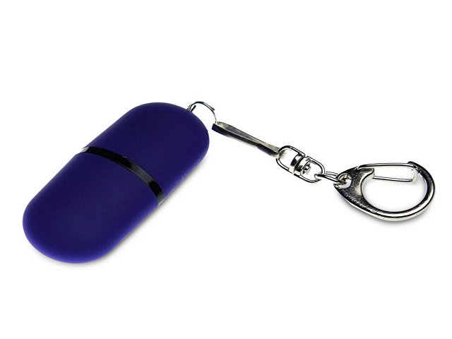 USB 2.0- флешка «Goutte Soft-touch» на 4 Гб каплевидной формы