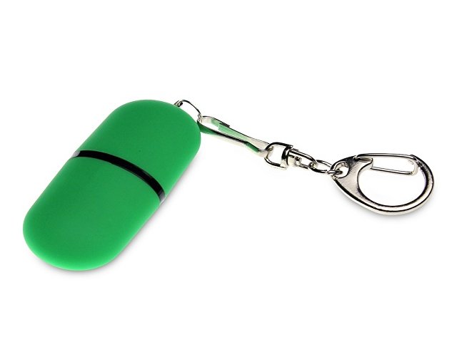 USB 3.0- флешка «Goutte Soft-touch» на 128 Гб каплевидной формы