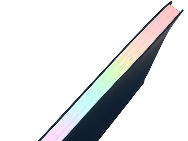 Блокнот А5 в гибкой обложке «Fellini» с голографическим срезом