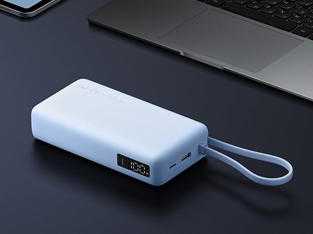 Внешний аккумулятор со встроенным кабелем Xiaomi 67W Power Bank (Integrated Cable), 20000 мАч