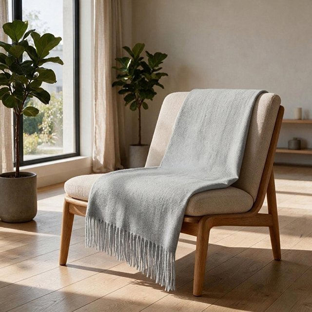 Плед акриловый «Mohair»
