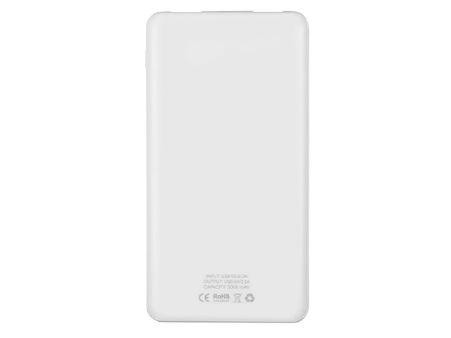 Внешний аккумулятор «Blank» с USB Type-C, 5000 mAh