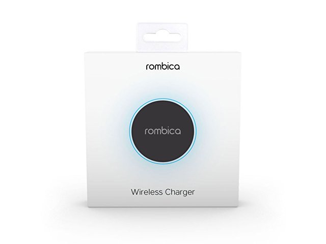 Беспроводное зарядное устройство «NEO Core Quick» c быстрой зарядкой с логотипом Rombica