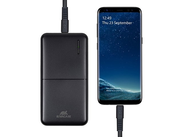 Внешний аккумулятор с быстрой зарядкой QC/PD VA2532, 10000 mAh